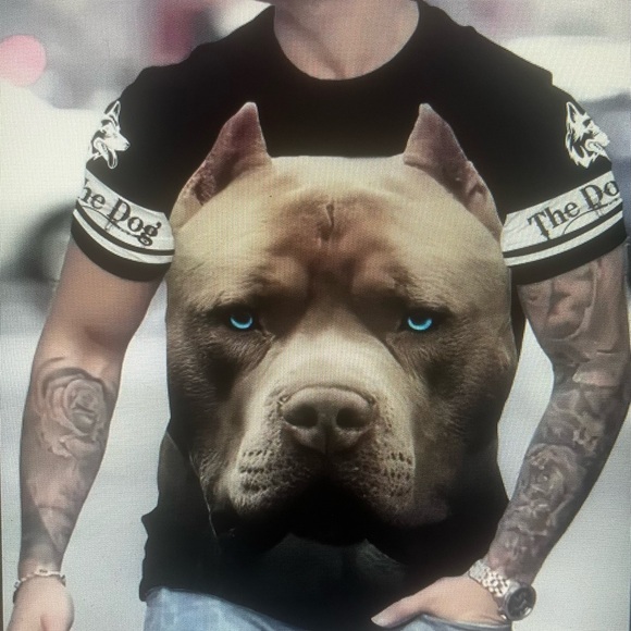 Fierce Canine Graphic T-Shirt - Picture 1 of 2